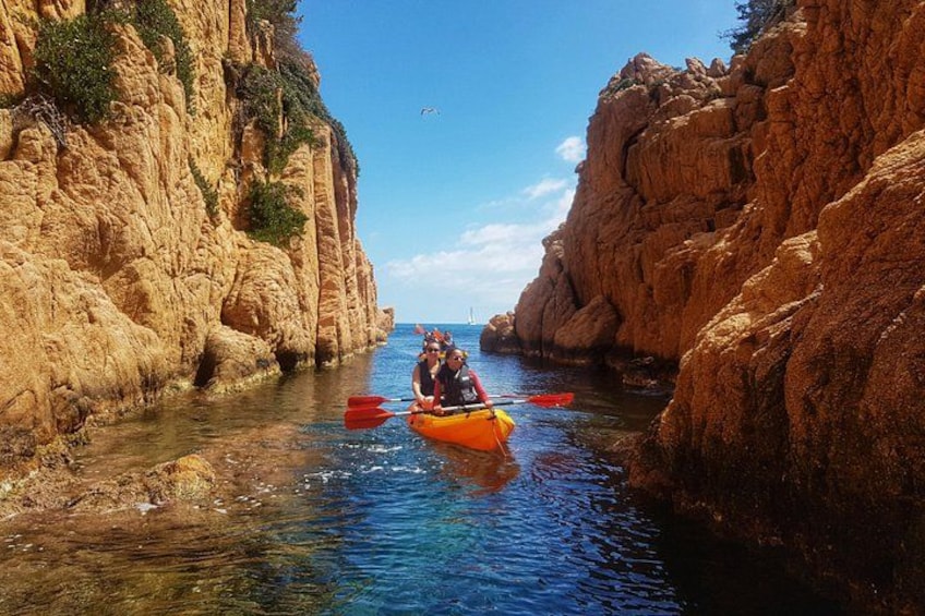 Explore the Costa Brava on the small group kayaking tour from Barcelona. 1