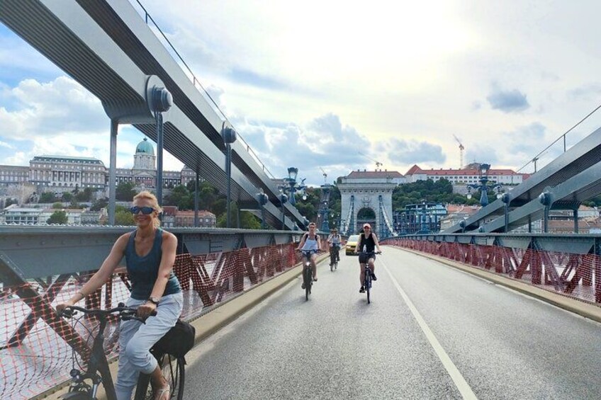 Riding on the Chain Bridge 2