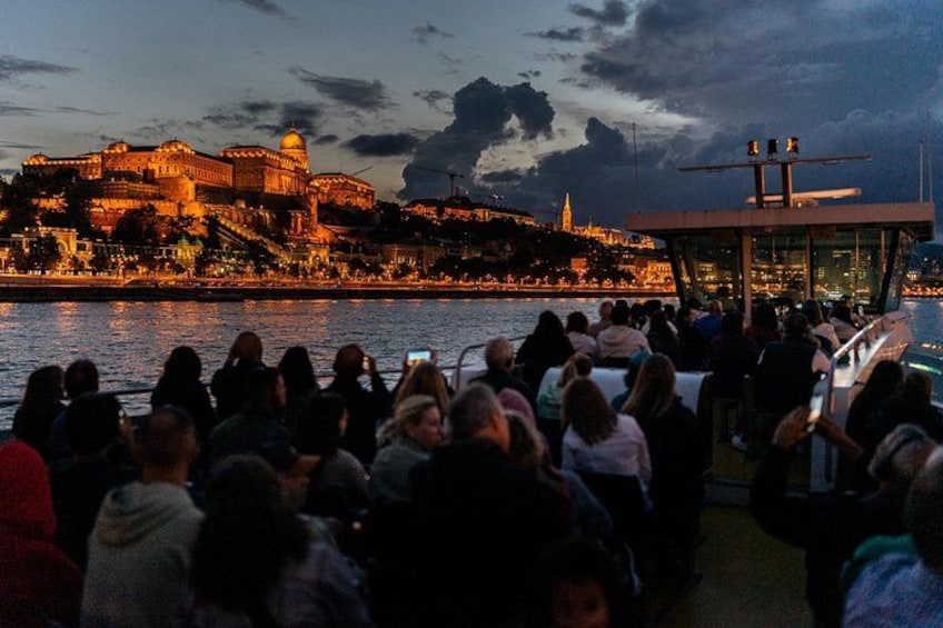 Budapest Danube River Sightseeing Night Cruise with Drink 3