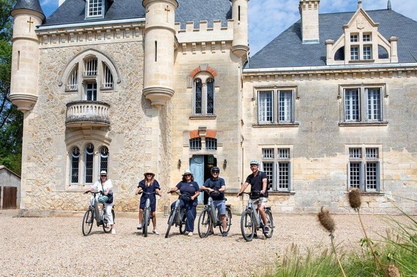 Saint-Emilion E-Bike Wine Tour & chateau Lunch from Bordeaux 5