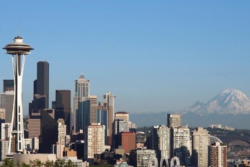 Seattle Skyline with Mt. Rainier in Background 5