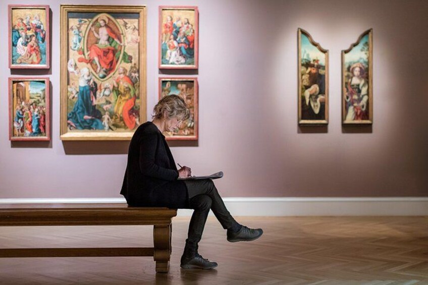 Holdings include European paintings, sculptures, and decorative arts; ancient art from the Mediterranean basin; and one of the largest repositories of works of art on paper in the nation. 3