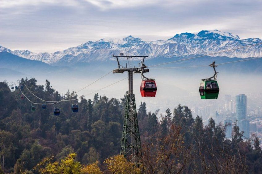 Discover Santiago: Tourist Bus, Cerro San Cristobal and Wine 4