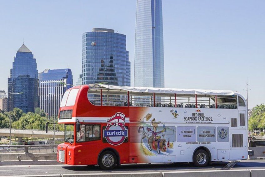 Discover Santiago: Tourist Bus, Cerro San Cristobal and Wine 3