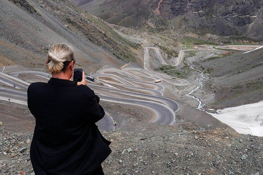 Inca Lagoon in Andes Mountain Range - Visit Local Vineyard with Tasting included 3
