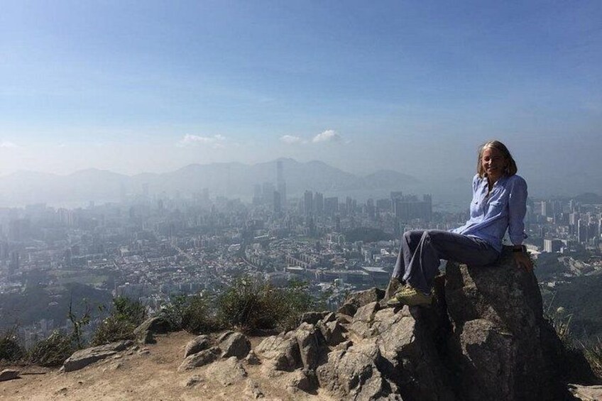 Half-day Hiking Tour in The Green to Lion Rock in Hong Kong 2