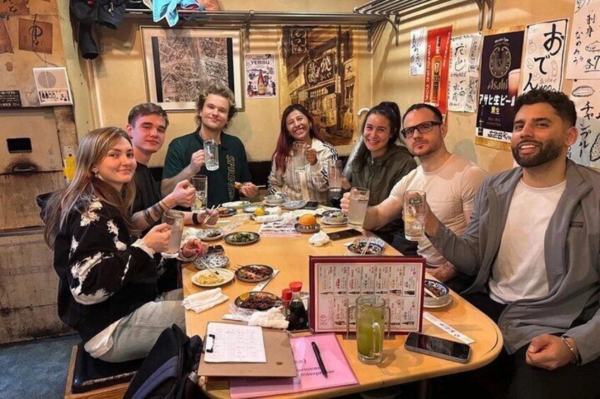 Tokyo Bar Hopping in Shinjuku: Free-flow, Full Dinner, Golden Gai 2