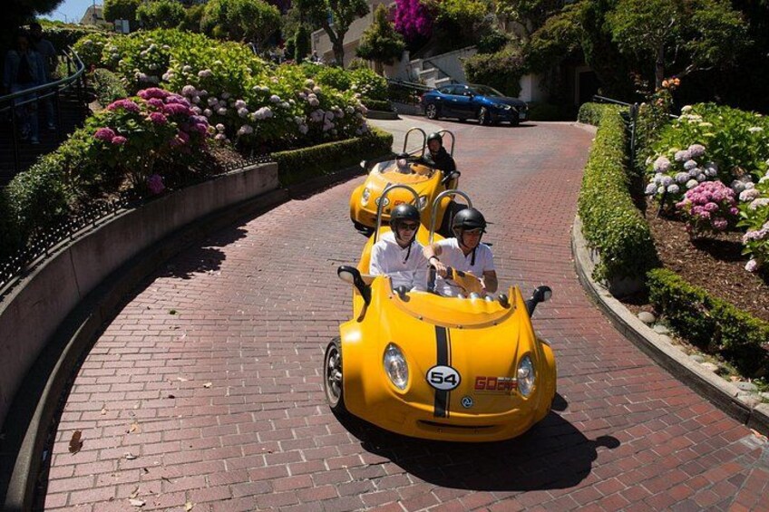 Drive down Lombard Street - one of the crookedest streets in the world! 5