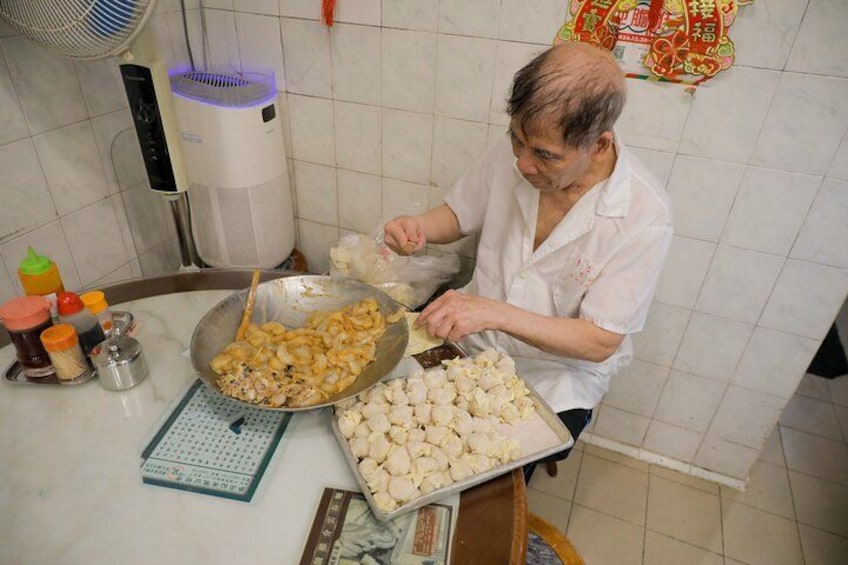 Witness freshly shrimp wanton making 2