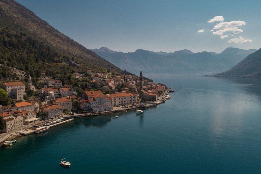 Perast - Drone view 3
