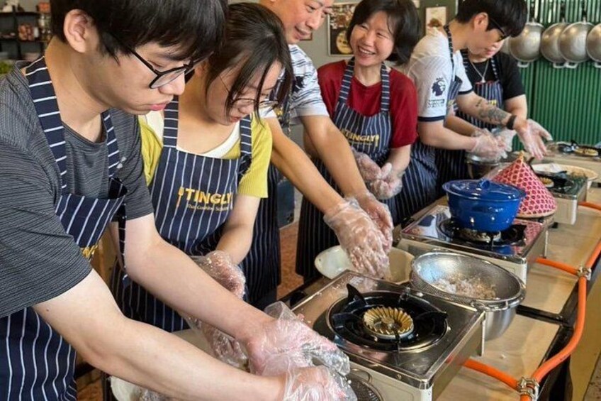 Tingly Thai Cooking Class with Morning Market Tour 5