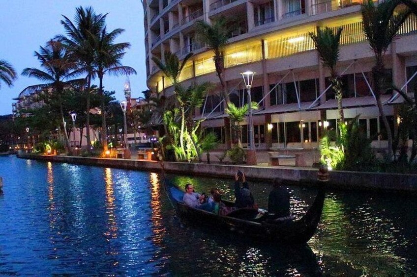 Relaxing Gondola Boat Ride on the Durban Point Waterfront Canal 1