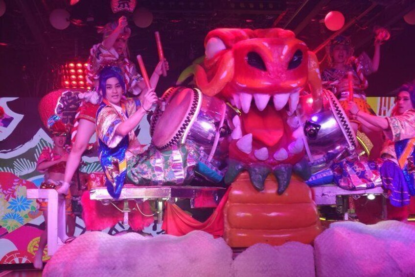 Samurai Show Ticket with 2 Drinks+Matcha set : SHINJUKU *Ages 18+ 3
