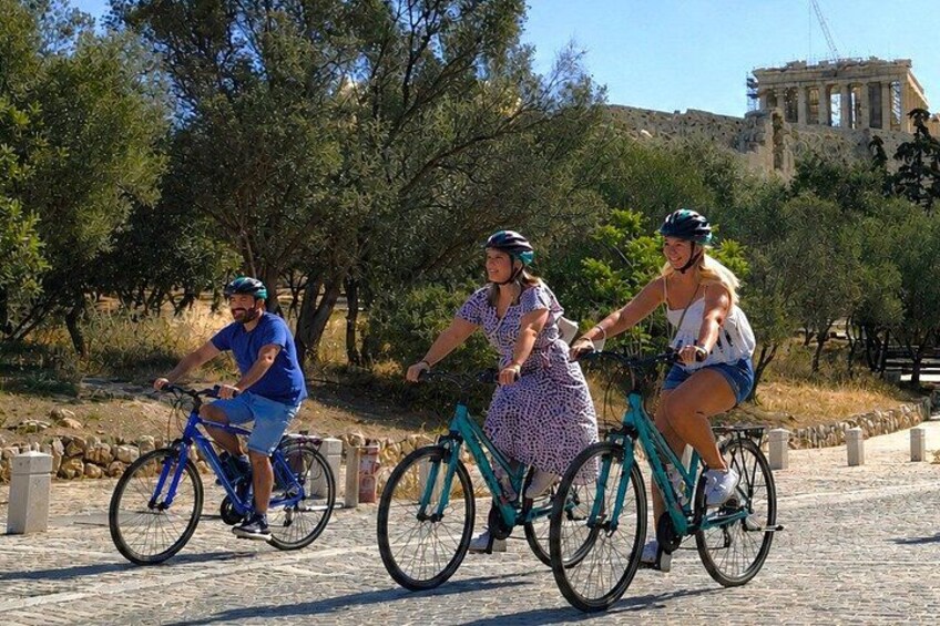 Athens Scenic Bike Tour with Regular or Electric Bike + Acropolis 5