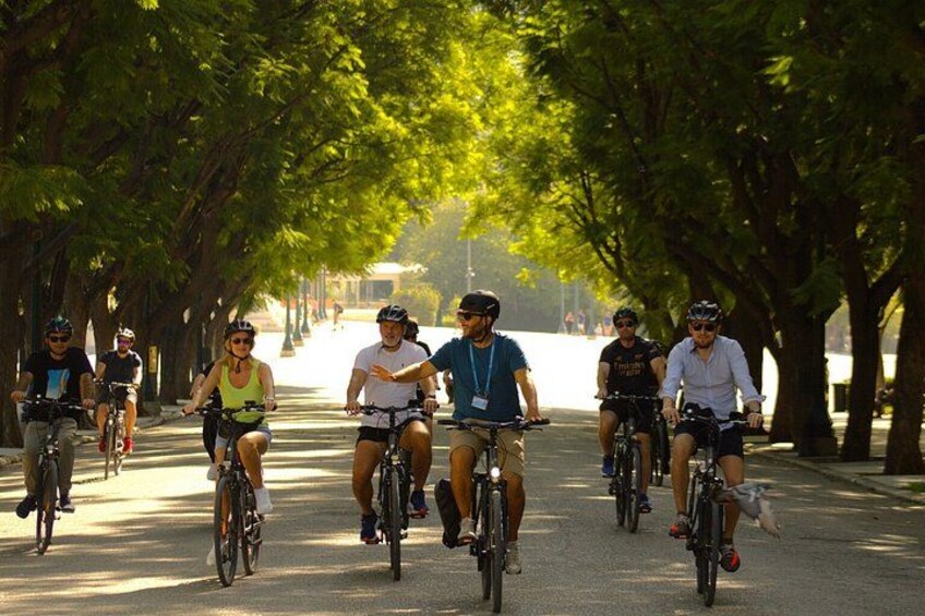Athens Scenic Bike Tour with Regular or Electric Bike + Acropolis 3
