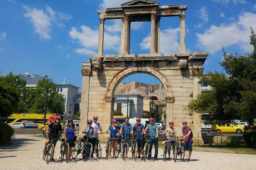 Photo shooting in Hadrian's Arch 2