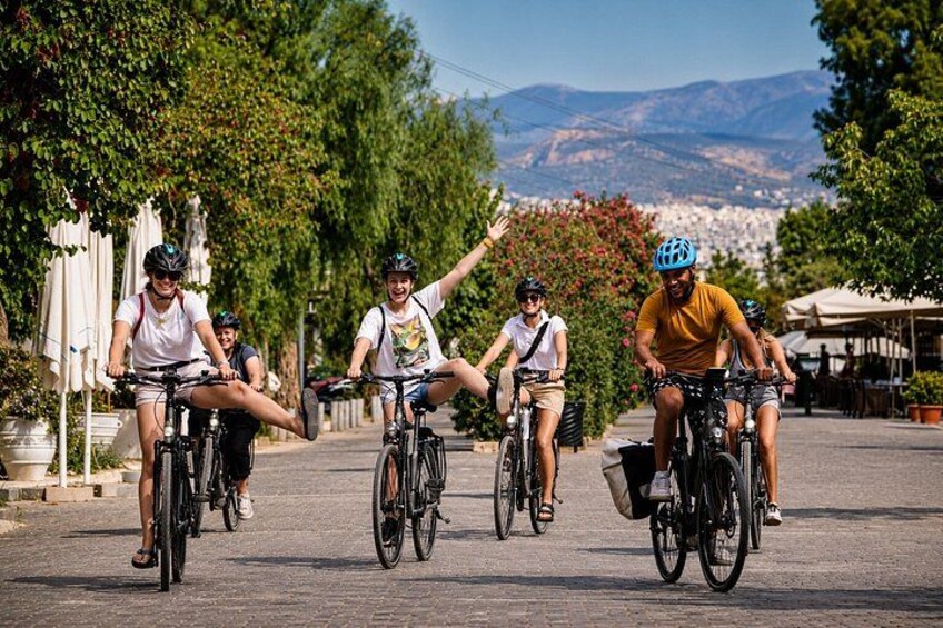 Athens Scenic Bike Tour with Regular or Electric Bike + Acropolis 3