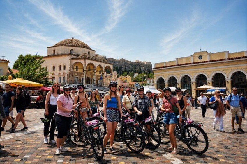 Athens Scenic Bike Tour with Regular or Electric Bike + Acropolis 3