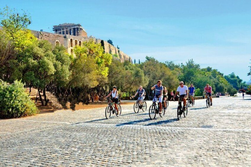 Athens Scenic Bike Tour with Regular or Electric Bike + Acropolis 1