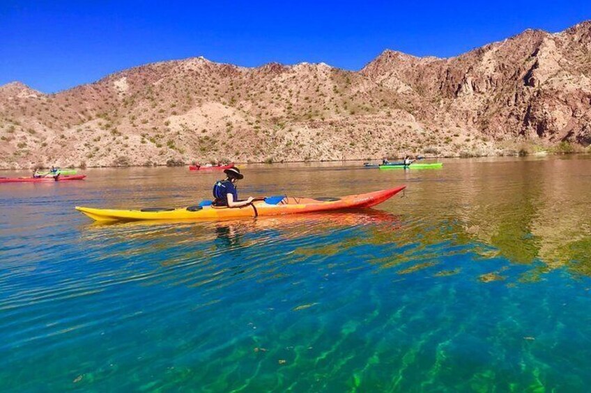 Emerald Cave Kayak Tour on The Colorado River from Las Vegas