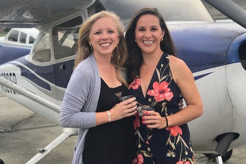 New Orleans VIP Sightseeing Flight with Champagne & Chocolates or Wine & Cheese 1