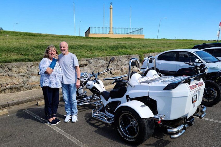 Trike Trips - BOOM Mustang trike at La Perouse 4