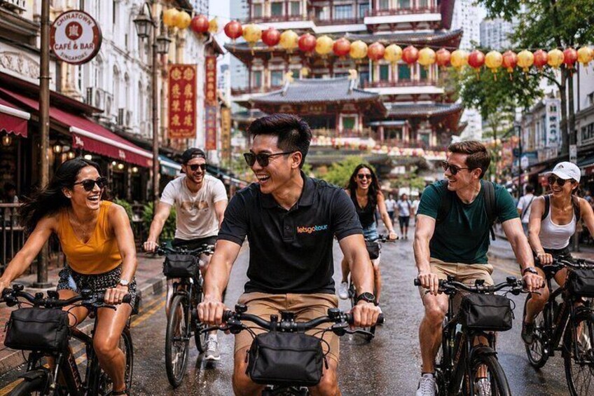 Singapore Highlights Small Group Bike Tour on Full-Sized Bicycles 4
