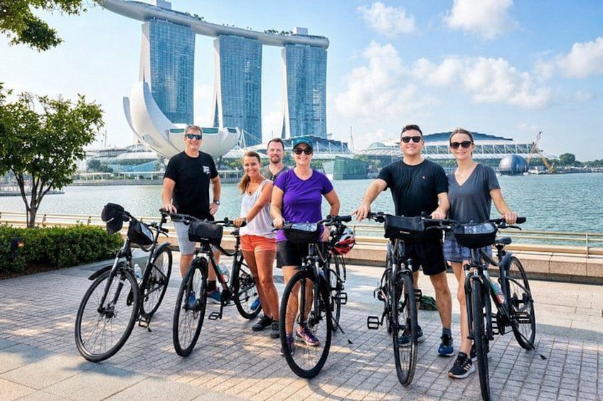 Singapore Highlights Small Group Bike Tour on Full-Sized Bicycles 4