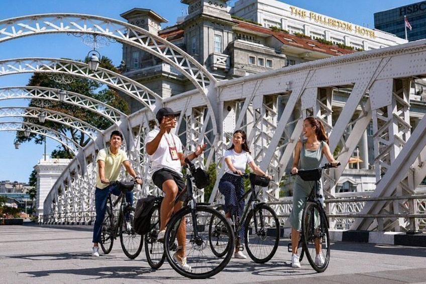 Singapore Highlights Small Group Bike Tour on Full-Sized Bicycles 4