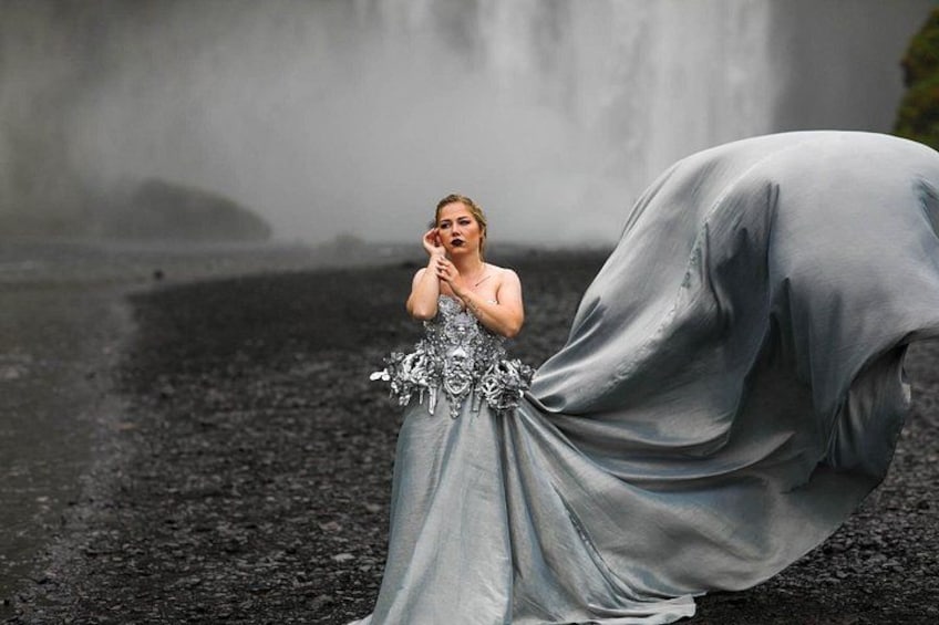 creative photos in beautiful dresses 1