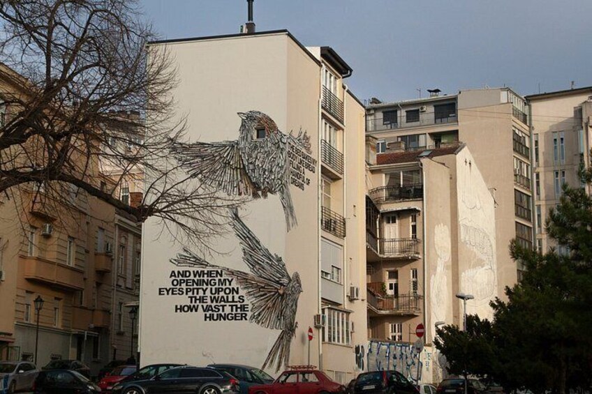 Belgrade: E-Scooter Street Art Tour 5