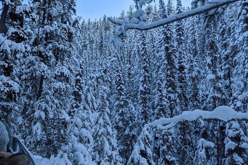 Vancouver to Banff 4 Days Rockies Lake Louise Snow adventure Tour Private 3