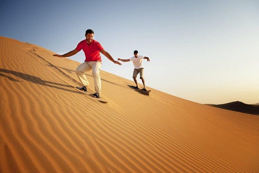 Sand skiing Liwa 2