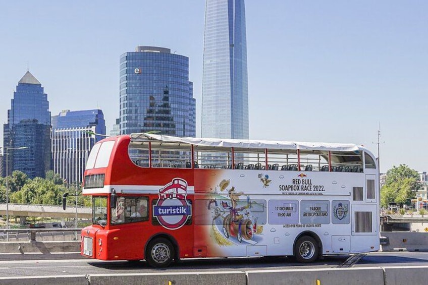 Cable Car, Funicular and Sightseeing Bus in Santiago one day 5