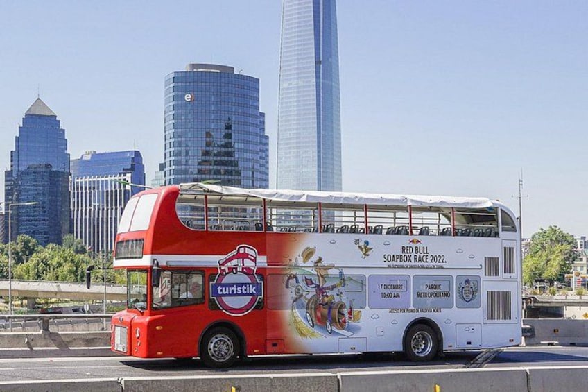 Cable Car, Funicular and Sightseeing Bus in Santiago one day 5