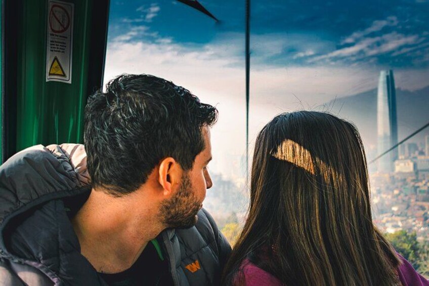 Cable Car, Funicular and Sightseeing Bus in Santiago one day 2