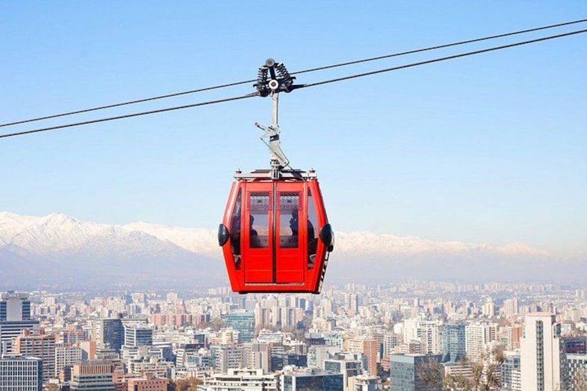 Cable Car, Funicular and Sightseeing Bus in Santiago one day 1