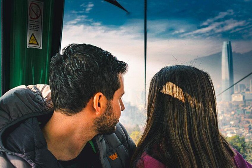Cable Car, Funicular and Sightseeing Bus in Santiago one day 2