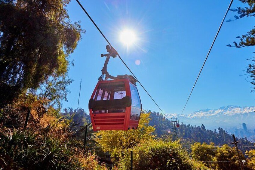 Cable Car, Funicular and Sightseeing Bus in Santiago one day 4