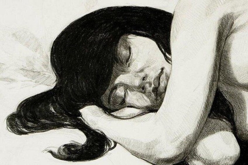 Take off your clothes and let yourself be drawn! 4
