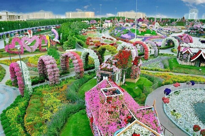 Miracle Garden Ticket Dubai with Shared Transfers 2