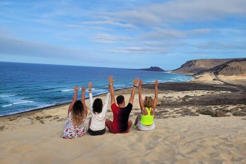Friends trip Norte Baia Sand dunes 5