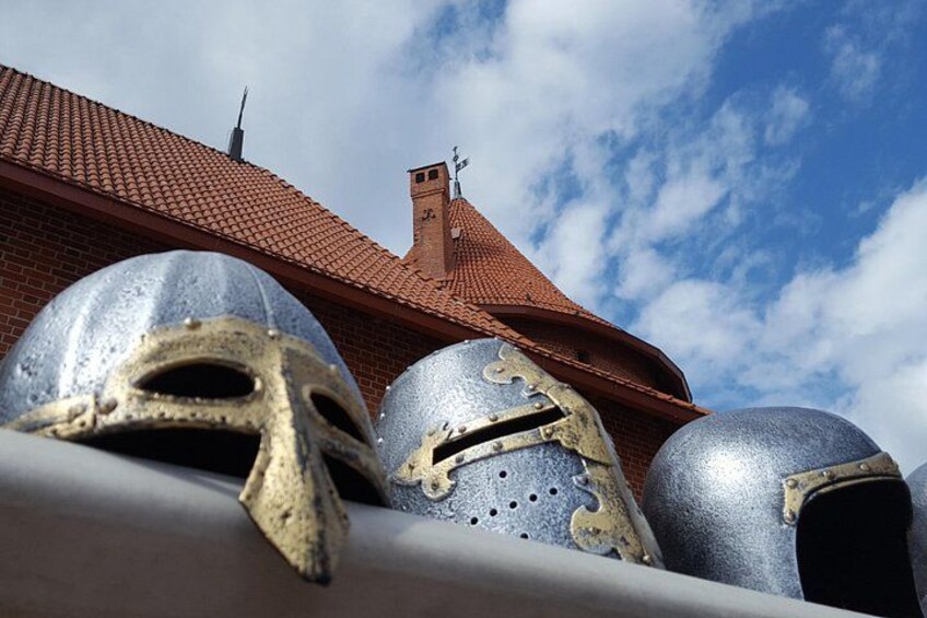 Inner yard of Trakai Castle 4