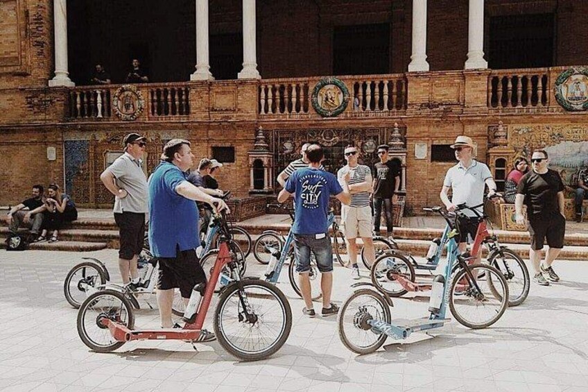 Kickscooter electric tour Sevilla 2