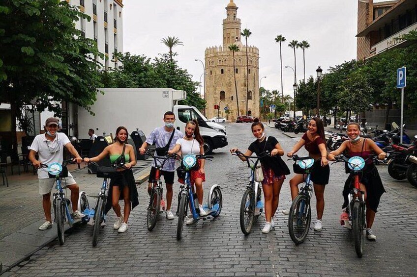 Kickscooter electric tour Sevilla 2