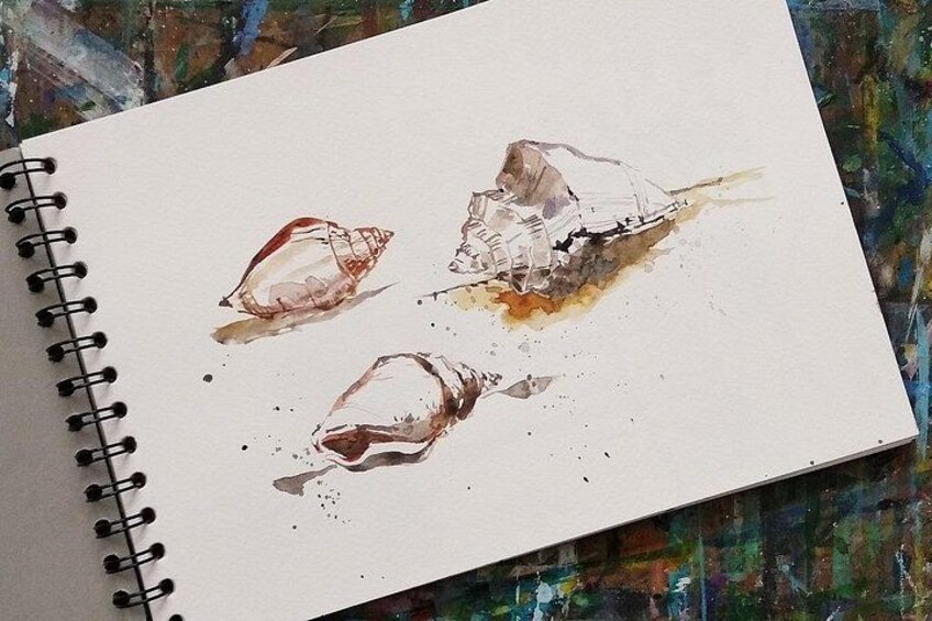I DRAW Malaga: Art and Drawing Lesson - by OhmyGoodGuide! 4