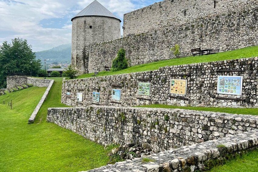 Walls at Old Fortress of Travnik 3