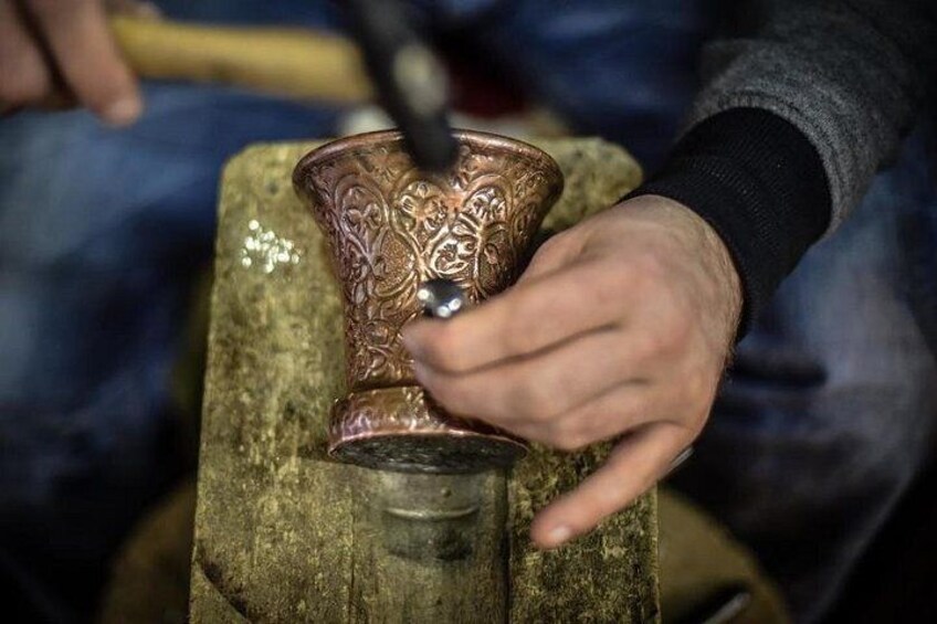 COPPER HANDICRAFT WORKSHOP (Make your own souvenir from Sarajevo) 1