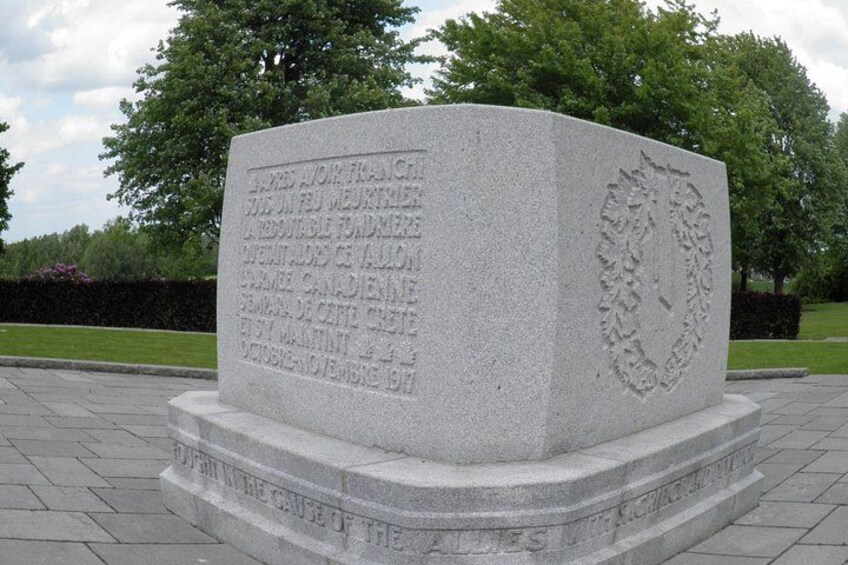 Vimy and Flanders Fields Canadian Battlefield Tour from Lille 4