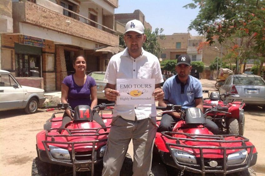 ATV Ride at the Desert of Giza Pyramids 4